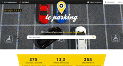 Desktop Screenshot of leparking.fr