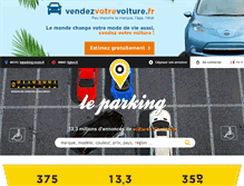 Tablet Screenshot of leparking.fr